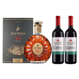 洛神山莊經(jīng)典紅葡萄酒750ml*2+洋酒干邑白蘭地700ml